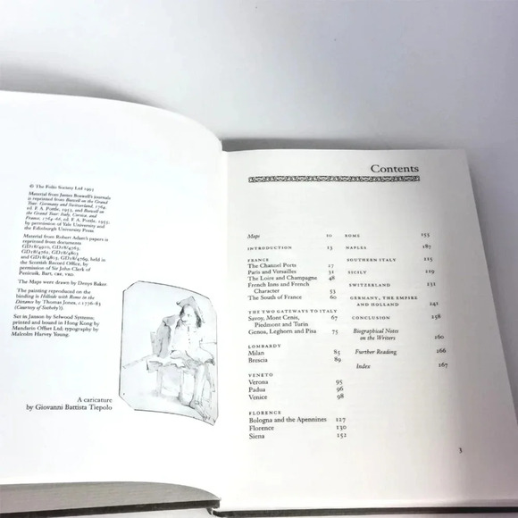 Folio Society Grand Tour Book Roger Hudson 1993 HC Case Fine Binding - Picture 6 of 11